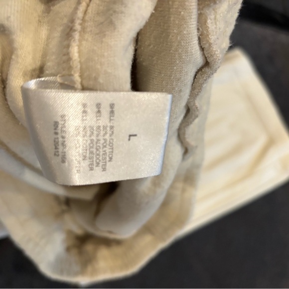 Cream Jogger Pants - Picture 2 of 4